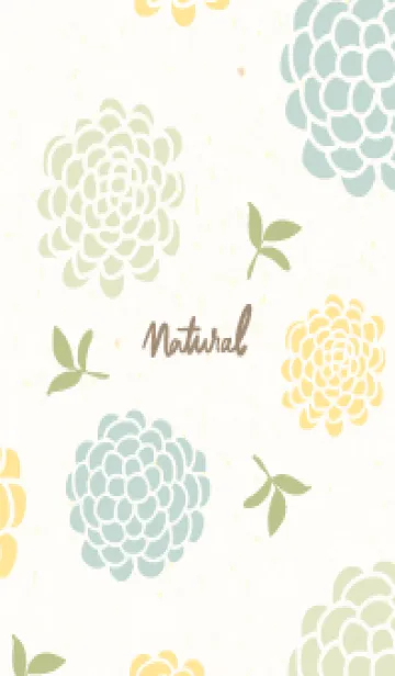 [LINE着せ替え] くすみカラー 鞠 花7の画像1