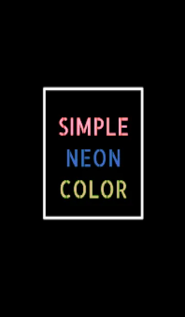 [LINE着せ替え] ネオン カラー アイコン 48の画像1