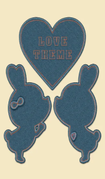 [LINE着せ替え] Love Theme jeans 29の画像1