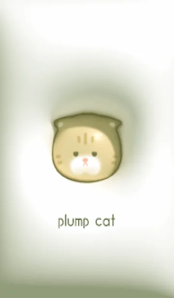 [LINE着せ替え] green♡ぷっくりブサカワ猫07_1の画像1