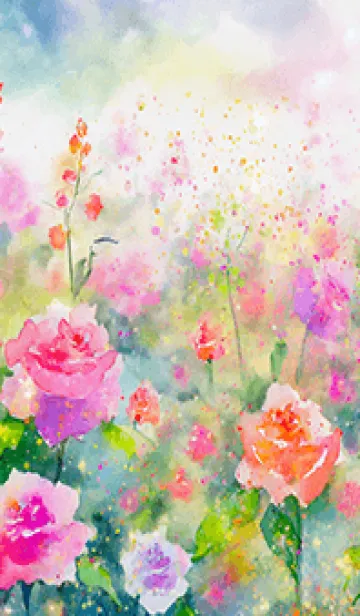 [LINE着せ替え] 薔薇(バラ)の花の着せかえ(R455)の画像1