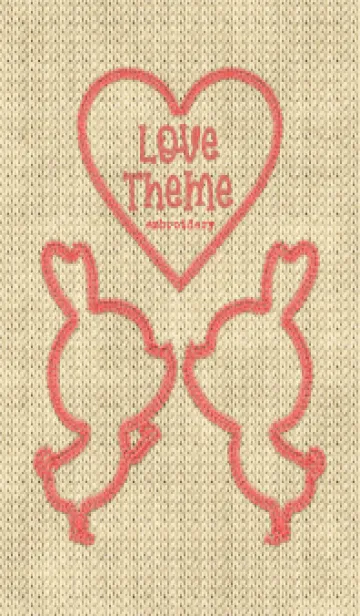 [LINE着せ替え] Love Theme Embroidery 15の画像1