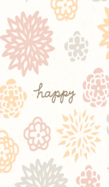 [LINE着せ替え] 和風カラー花12の画像1