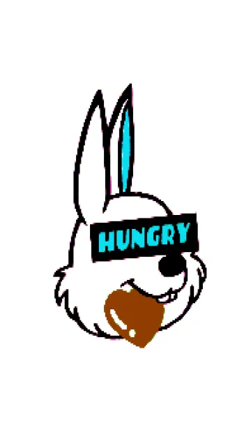 [LINE着せ替え] ハングリーラビット .24の画像1