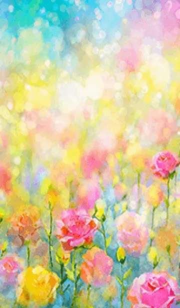 [LINE着せ替え] 薔薇(バラ)の花の着せかえ(R470)の画像1