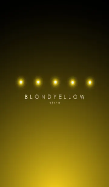 [LINE着せ替え] BLOND YELLOW LIGHT. -MEKYM-の画像1