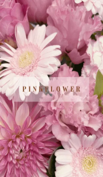 [LINE着せ替え] PINK FLOWER -NATURAL-31の画像1