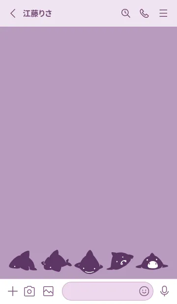 [LINE着せ替え] シンプルさめの画像2