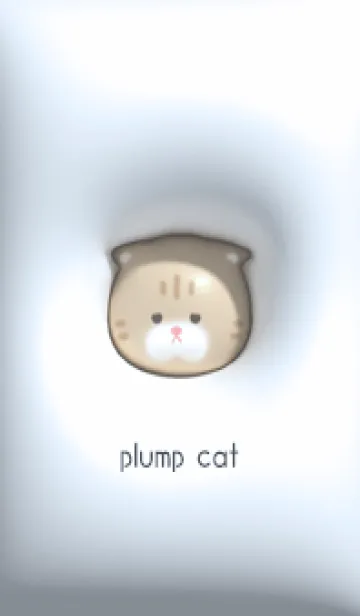 [LINE着せ替え] blue♡ぷっくりブサカワ猫15_1の画像1