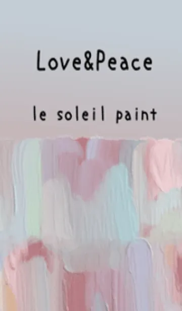 [LINE着せ替え] 油絵アート【le soleil paint 650】の画像1