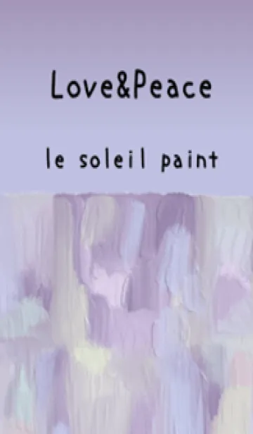 [LINE着せ替え] 油絵アート【le soleil paint 652】の画像1