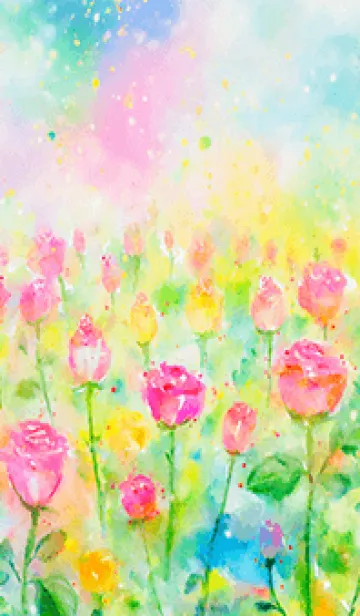 [LINE着せ替え] 薔薇(バラ)の花の着せかえ(R473)の画像1