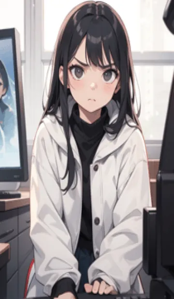 [LINE着せ替え] 少女が一人 #LS08。の画像1