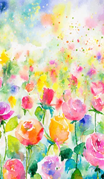 [LINE着せ替え] 薔薇(バラ)の花の着せかえ(R474)の画像1