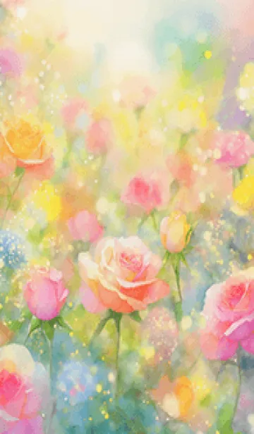 [LINE着せ替え] 薔薇(バラ)の花の着せかえ(R475)の画像1