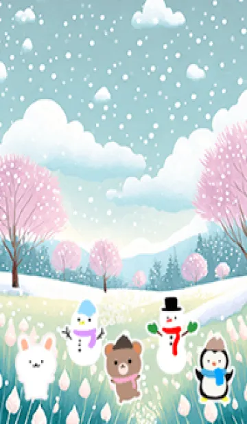 [LINE着せ替え] 可愛い北欧風着せかえ(Winter-504)の画像1