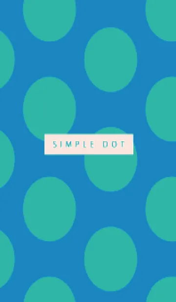 [LINE着せ替え] シンプル ドット _34の画像1