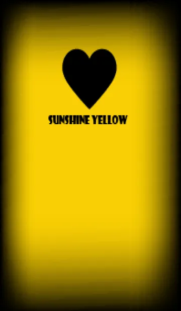 [LINE着せ替え] Black & Sunshine yellow Theme V5 (JP)の画像1