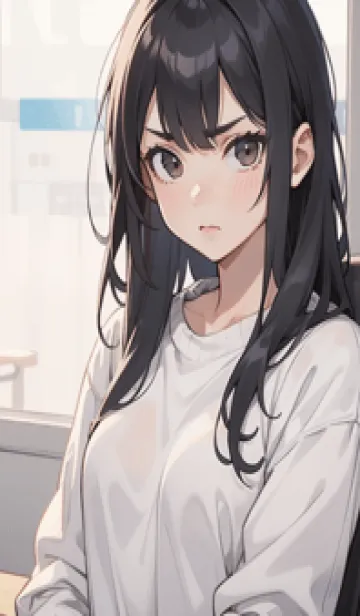 [LINE着せ替え] 少女が一人 #LS04。の画像1