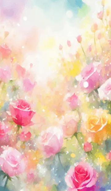 [LINE着せ替え] 薔薇(バラ)の花の着せかえ(R481)の画像1