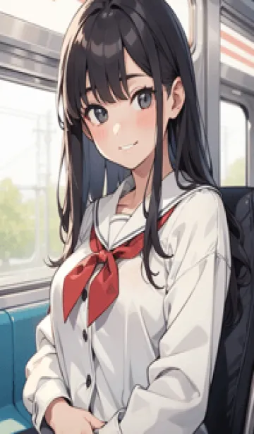 [LINE着せ替え] 少女が一人 #LS03。の画像1