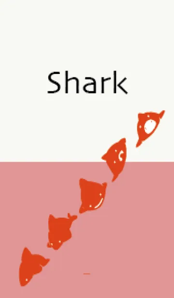 [LINE着せ替え] 赤 : シンプルさめの画像1