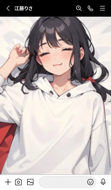 [LINE着せ替え] 少女が一人 #LS028。の画像2