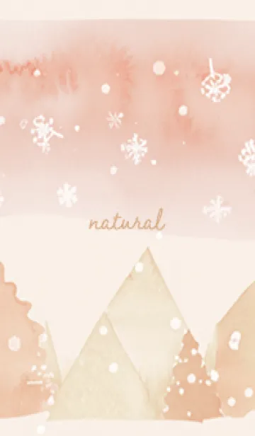 [LINE着せ替え] Greige☆ナチュラルな冬景色01_1の画像1