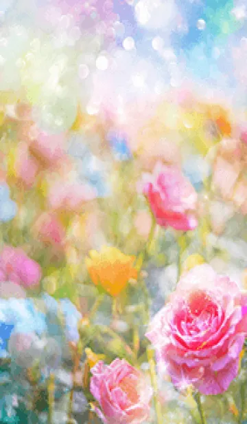 [LINE着せ替え] 薔薇(バラ)の花の着せかえ(R492)の画像1