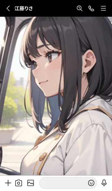 [LINE着せ替え] 少女が一人 #LS023。の画像2