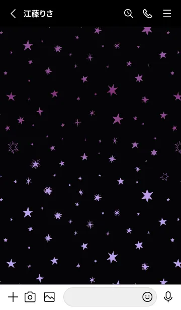 [LINE着せ替え] ミニ スターズ _198の画像2