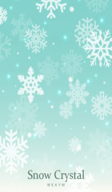 SnowCrystal-EMERALD GREEN 10の着せ替えメイン画像