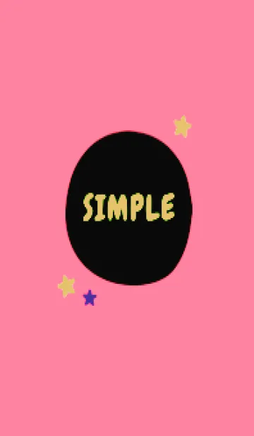 [LINE着せ替え] シンプル カラー スター 157の画像1