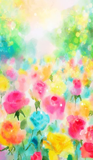 [LINE着せ替え] 薔薇(バラ)の花の着せかえ(R498)の画像1