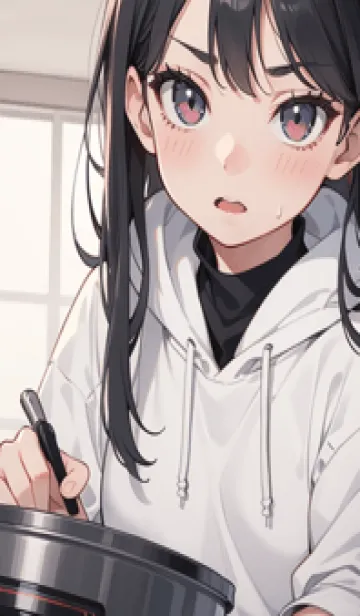 [LINE着せ替え] 少女が一人 #LT08。の画像1