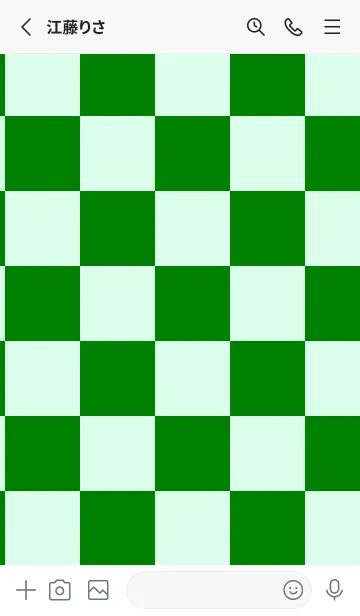 [LINE着せ替え] グリーン■パステルグリーン1.TKCの画像2