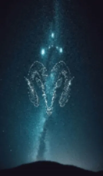 Aries in the starry skyのLINE着せ替え