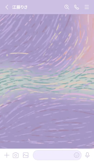 [LINE着せ替え] purple witch starの画像2