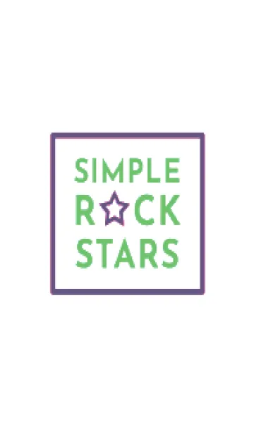 [LINE着せ替え] シンプル ロック スター 178の画像1