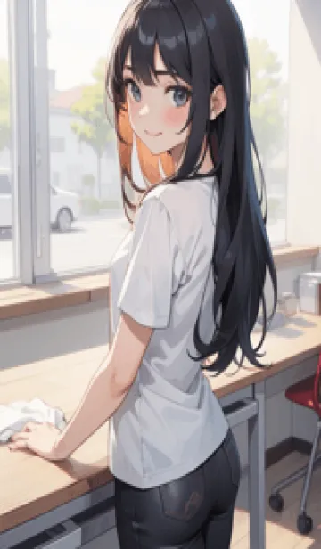 [LINE着せ替え] 少女が一人 #LT05。の画像1