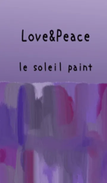 [LINE着せ替え] 油絵アート【le soleil paint 658】の画像1