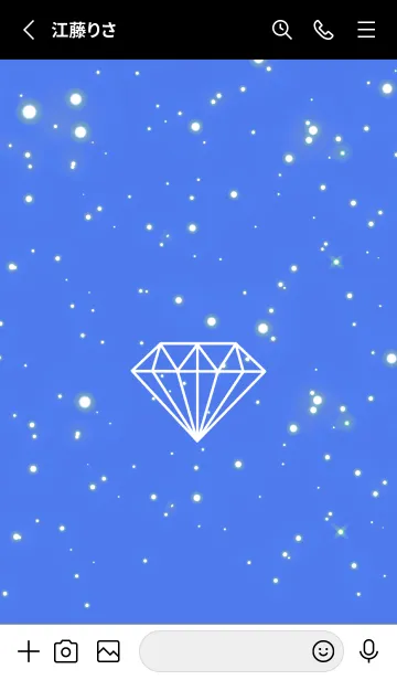 [LINE着せ替え] シャイン ダイヤモンド 51の画像2