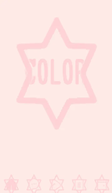 [LINE着せ替え] pink color S42の画像1