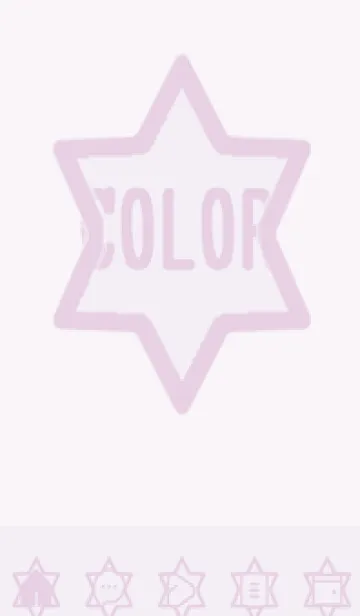 [LINE着せ替え] purple color S43の画像1