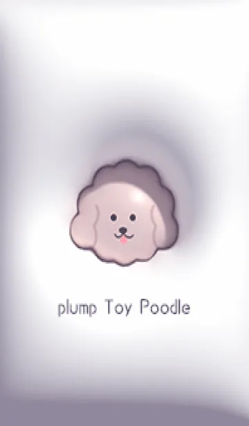 [LINE着せ替え] violet♡ぷっくりトイプーとハート04_1の画像1