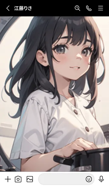 [LINE着せ替え] 少女が一人 #LT13。の画像2