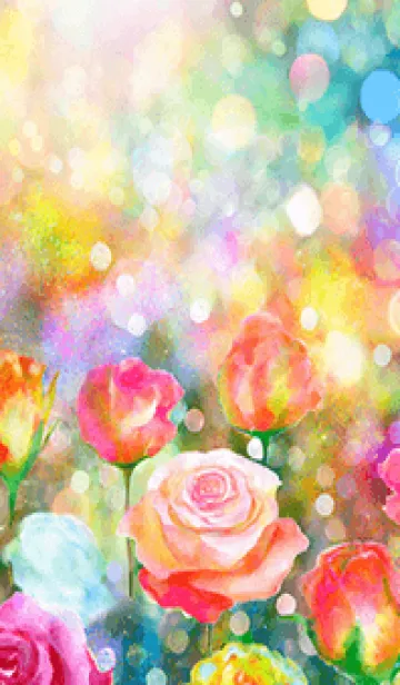 [LINE着せ替え] 薔薇(バラ)の花の着せかえ(R508)の画像1