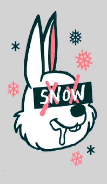 [LINE着せ替え] スノーラビット .12の画像1