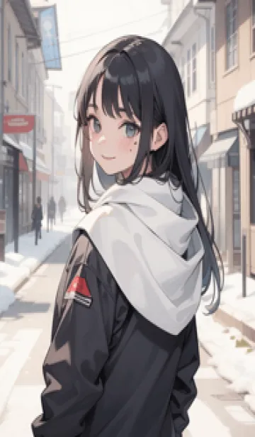 [LINE着せ替え] 少女が一人 #LU05。の画像1