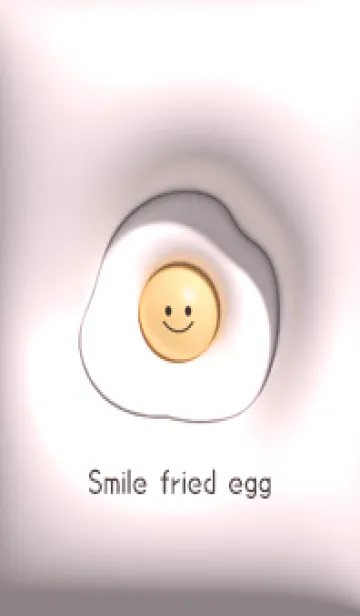 [LINE着せ替え] pink♡ニコニコ目玉焼き10_1の画像1